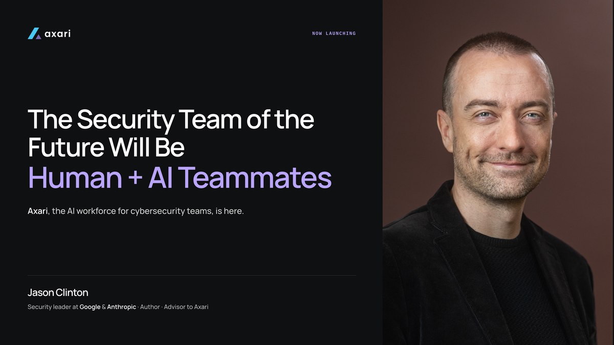 The Security Team of the Future Will Be Human + AI Teammates